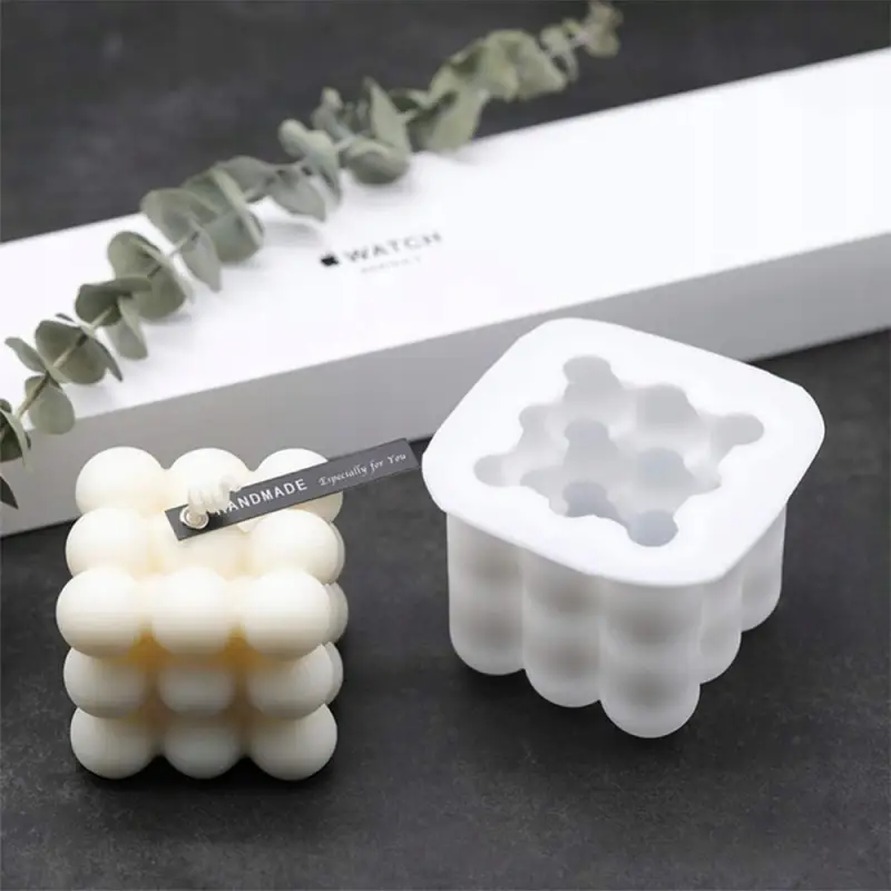 FOREMKA SILIKONOWA FORMA DO ŚWIEC BĄBELKOWYCH DIY BUBBE CANDLE 3D DUŻA
