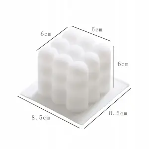 FOREMKA SILIKONOWA FORMA DO ŚWIEC BĄBELKOWYCH DIY BUBBE CANDLE 3D DUŻA