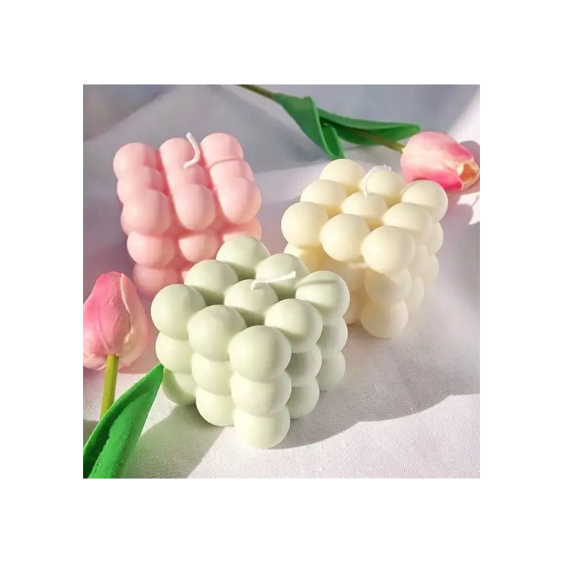 FOREMKA SILIKONOWA FORMA DO ŚWIEC BĄBELKOWYCH DIY BUBBE CANDLE 3D DUŻA