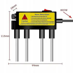 ELEKTROLIZER TESTER KOLORYSTYCZNY ELEKTROLIZA MIERNIK JAKOŚCI WODY