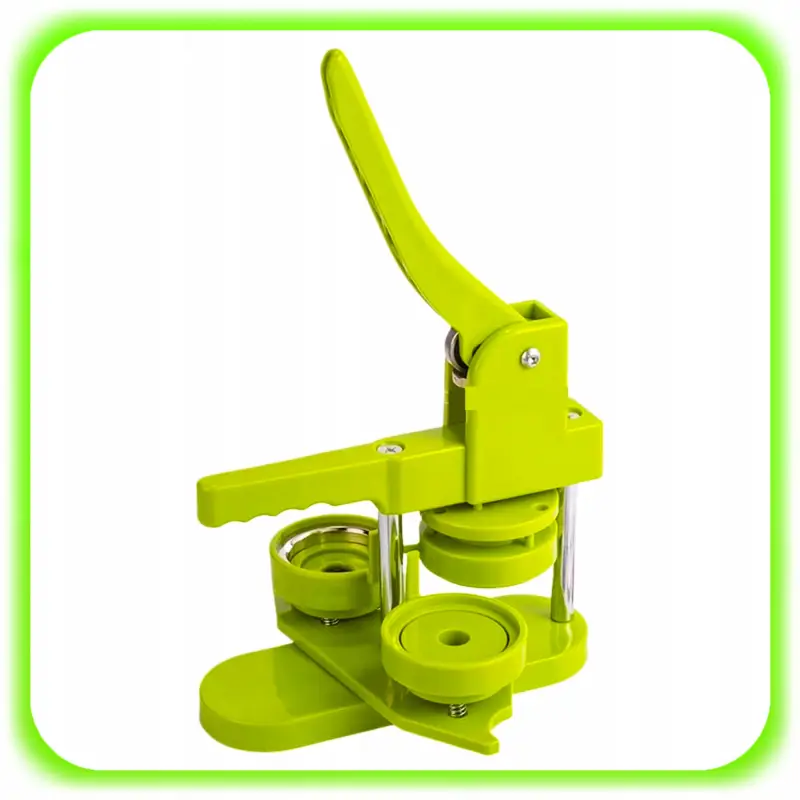 MASZYNA DO ROBIENIA PRZYPINEK ZESTAW PRASA 100 PINÓW 58MM SPODY NOŻYK 403EL