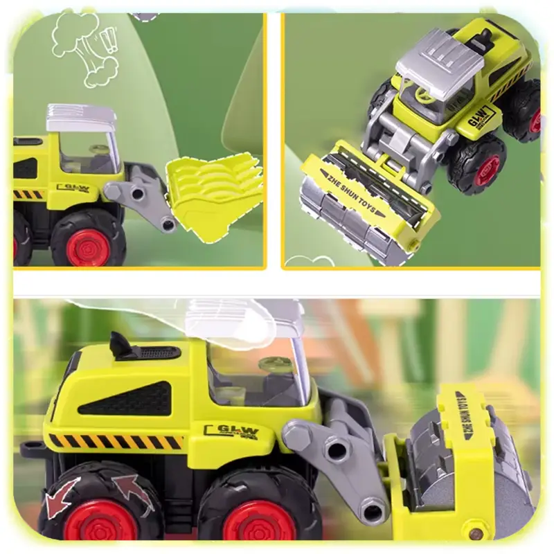 FARMA FIGURKI ZWIERZĘTA ZAGRODA TRAKTOR DLA DZIECI GOSPODARSTWO ZESTAW 66EL