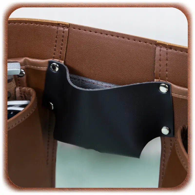 PAS NARZĘDZIOWY SKÓRZANY MONTERSKI BIODROWY BUDOWLANY NA NARZĘDZIA SOLIDNY