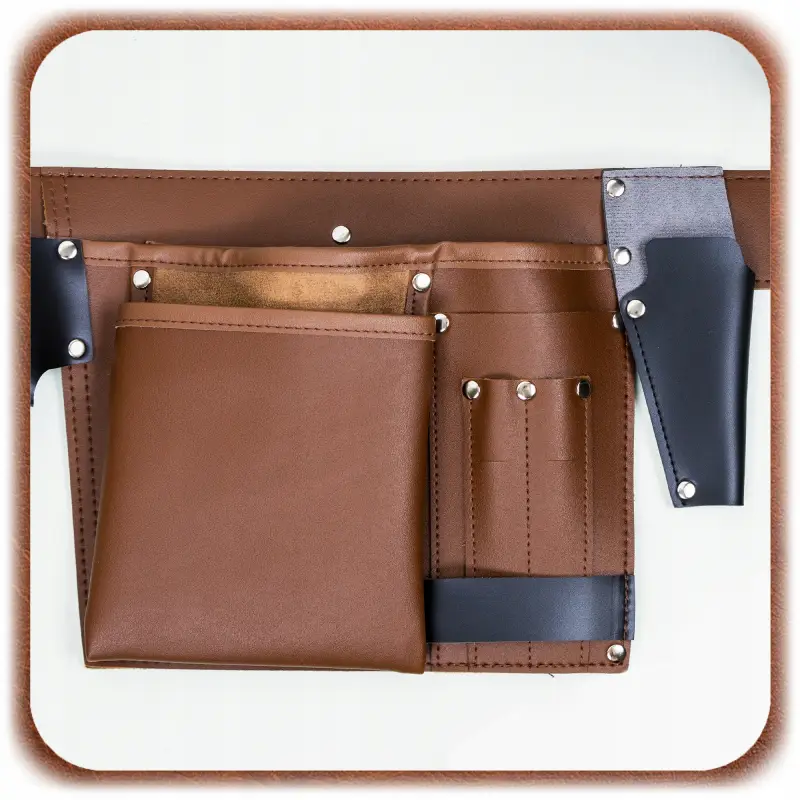 PAS NARZĘDZIOWY SKÓRZANY MONTERSKI BIODROWY BUDOWLANY NA NARZĘDZIA SOLIDNY