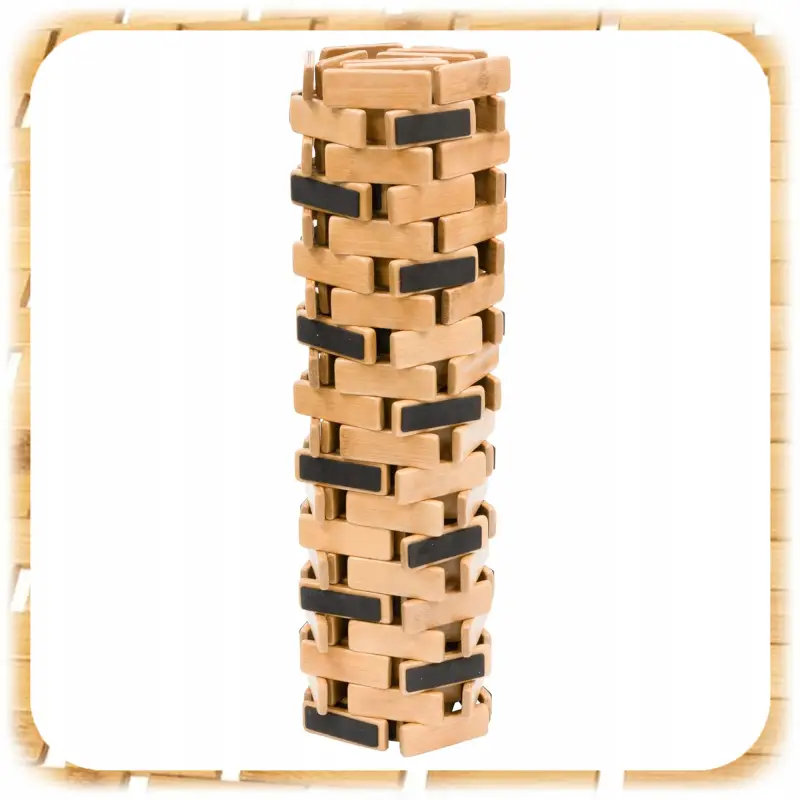 MATA BAMBUSOWA ŁAZIENKOWA DYWANIK DREWNIANY DO SAUNY ŁAZIENKI XL 50x80cm