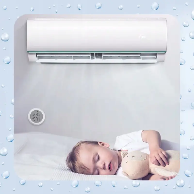 CZUJNIK TEMPERATURY WILGOTNOŚCI ZigBee TUYA Smart Life Higrometr Termometr