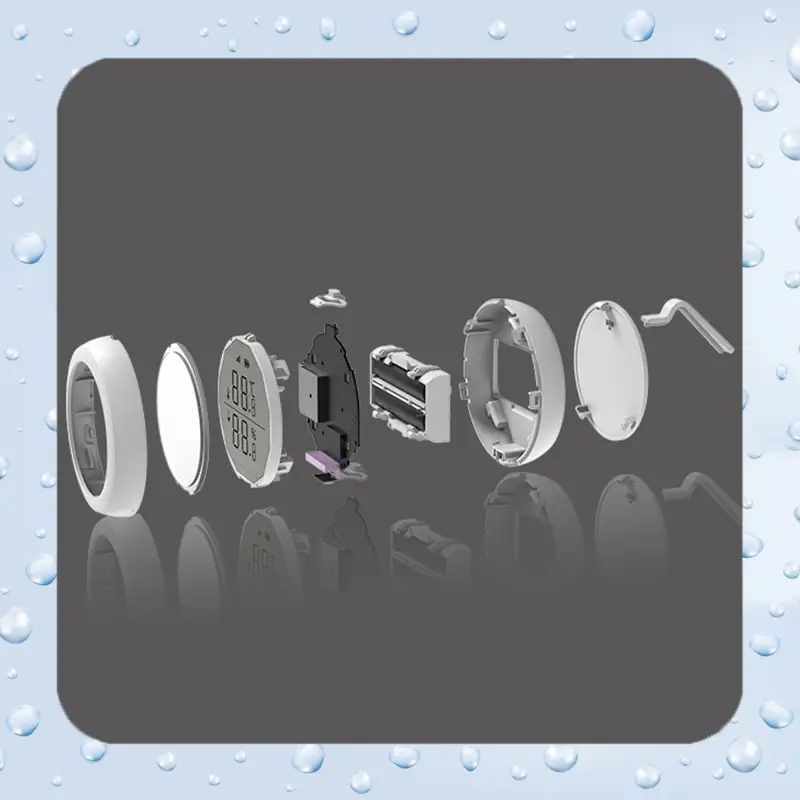 CZUJNIK TEMPERATURY WILGOTNOŚCI ZigBee TUYA Smart Life Higrometr Termometr