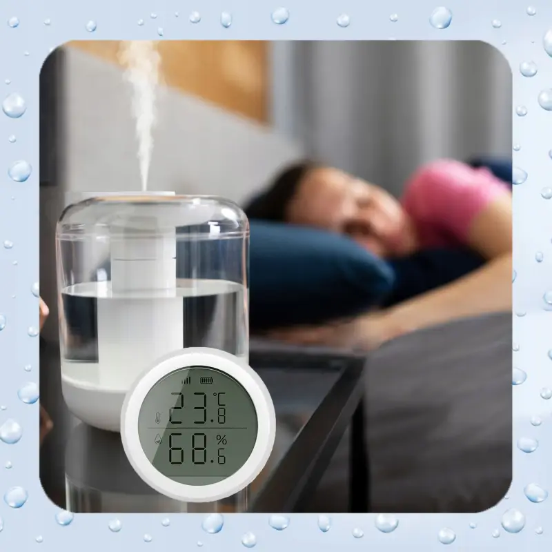 CZUJNIK TEMPERATURY WILGOTNOŚCI ZigBee TUYA Smart Life Higrometr Termometr