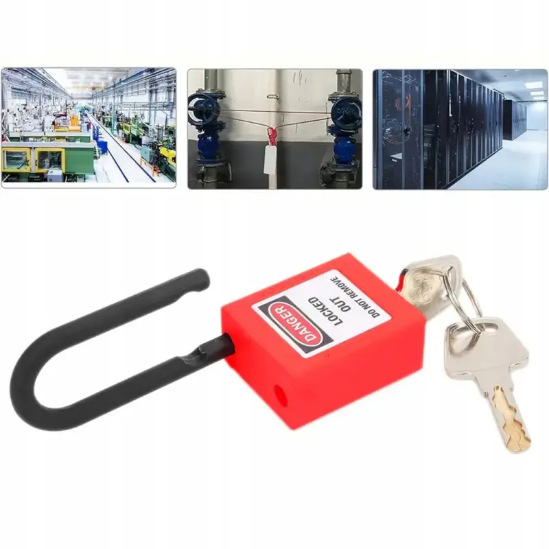 KŁÓDKA NA KLUCZ ZESTAW 10X KŁÓDKI 38 MM MOCNA JARZMOWA BEZPIECZEŃSTWO LOTO