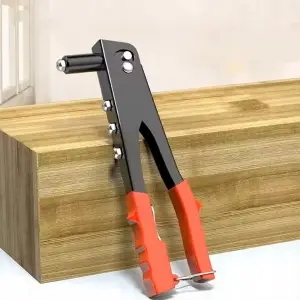 NITOWNICA DO NITÓW RĘCZNA BOCZNA 120x NITY MIX PISTOLET + 4 KOŃCÓWKI DYSZE