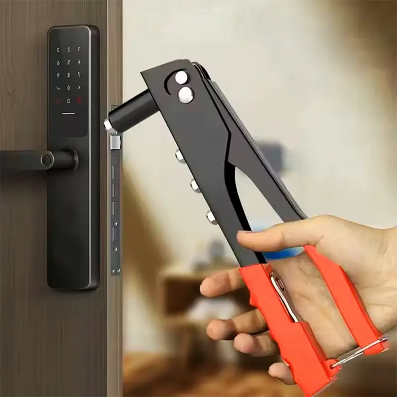 NITOWNICA DO NITÓW RĘCZNA BOCZNA 120x NITY MIX PISTOLET + 4 KOŃCÓWKI DYSZE