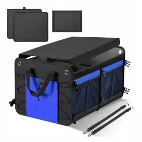 DUŻY ORGANIZER DO BAGAŻNIKA SAMOCHODU AUTA KUFER KLAPA SZTYWNE SAMOCHODOWY