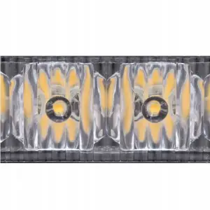 4x STROBOSKOPOWA LAMPA LED POMARAŃCZOWA POMOC LAWETA 12-24V KOGUT Z PILOTEM