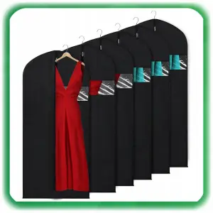 POKROWIEC NA ODZIEŻ UBRANIA Garnitur PŁASZCZ ZESTAW 5 Sztuk DUŻY 60x100 cm