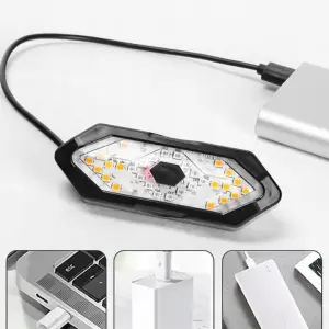 3w1 KIERUNKOWSKAZY ROWEROWE KLAKSON 120dB LAMPKA ROWEROWA TYŁ LED USB+PILOT