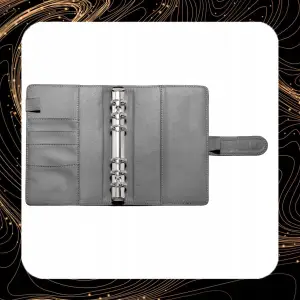 NOTES BUDŻETOWY FINANSOWY PLANER DO OSZCZĘDZANIA PIENIĘDZY SZARY KROKODYL