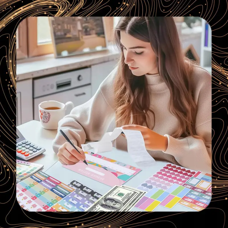 NOTES BUDŻETOWY FINANSOWY PLANER DO OSZCZĘDZANIA PIENIĘDZY SZARY KROKODYL