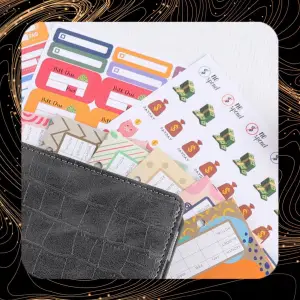 NOTES BUDŻETOWY FINANSOWY PLANER DO OSZCZĘDZANIA PIENIĘDZY SZARY KROKODYL