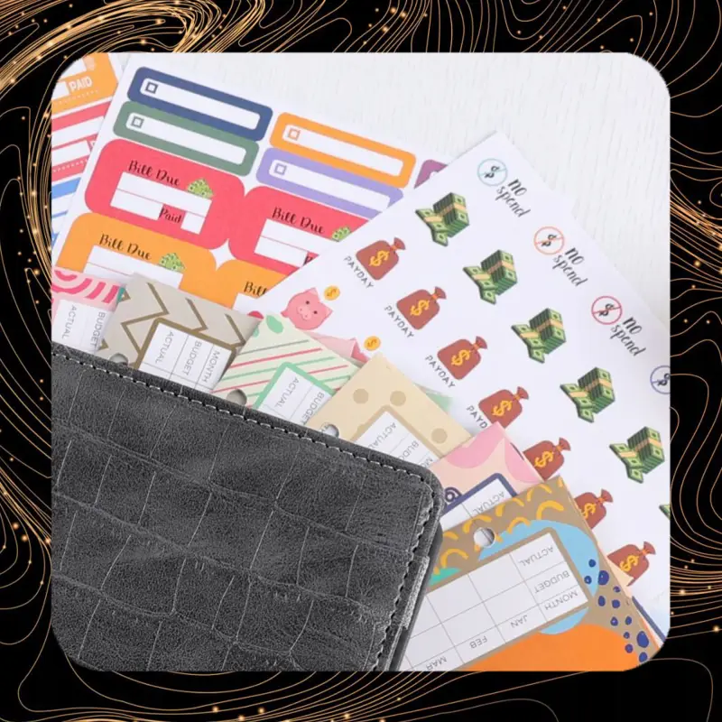 NOTES BUDŻETOWY FINANSOWY PLANER DO OSZCZĘDZANIA PIENIĘDZY SZARY KROKODYL