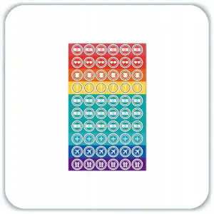 PLANER BUDŻETOWY SEGREGATOR BINDER A6 ORGANIZER OSZCZĘDNIK NOTES NIEBIESKI