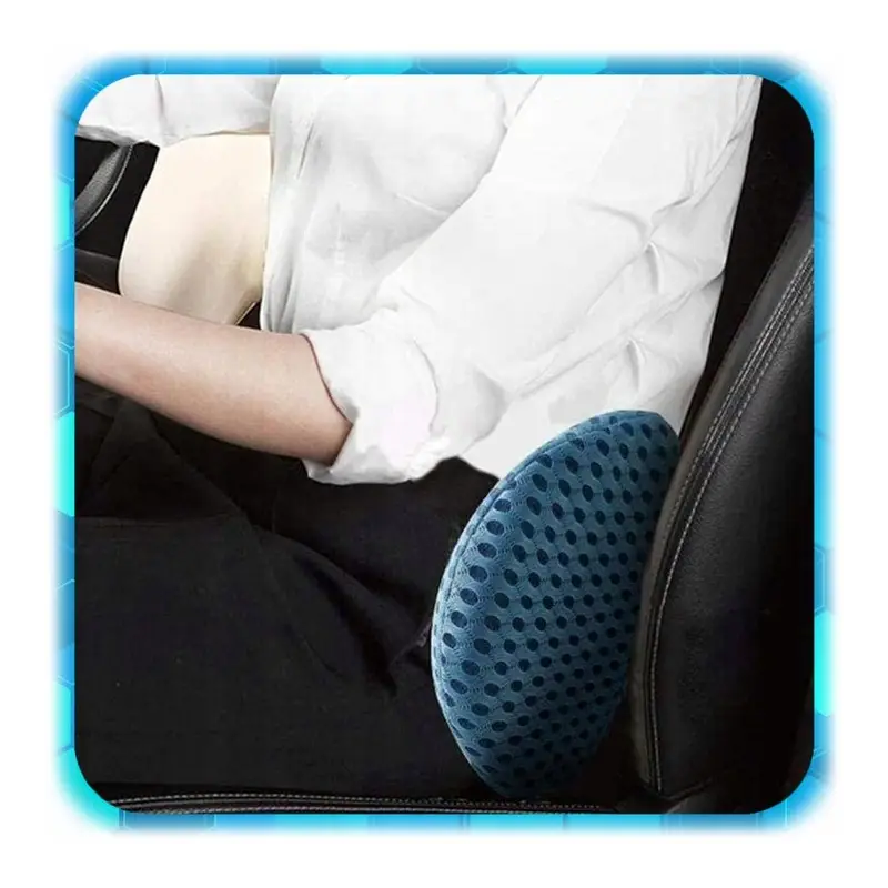 PODUSZKA LĘDŹWIOWA ORTOPEDYCZNA NA FOTEL SAMOCHODU POD PLECY DZIEŃ KOBIET