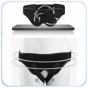 POOPERACYJNY PAS PRZEPUKLINOWY PACHWINOWY PREMIUM MEDYCZNY OBUSTRONNY RZEPY