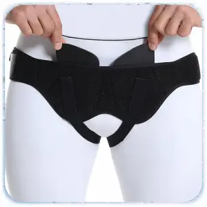 POOPERACYJNY PAS PRZEPUKLINOWY PACHWINOWY PREMIUM MEDYCZNY OBUSTRONNY RZEPY