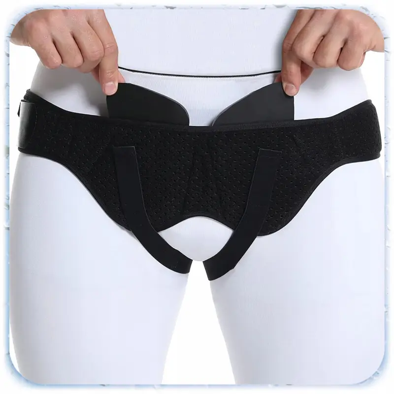 POOPERACYJNY PAS PRZEPUKLINOWY PACHWINOWY PREMIUM MEDYCZNY OBUSTRONNY RZEPY