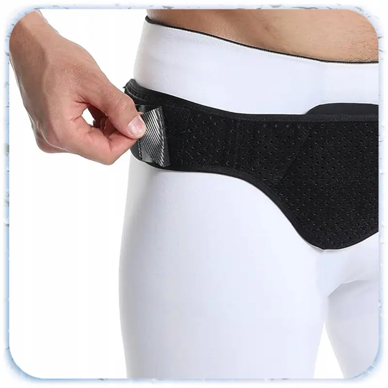 POOPERACYJNY PAS PRZEPUKLINOWY PACHWINOWY PREMIUM MEDYCZNY OBUSTRONNY RZEPY