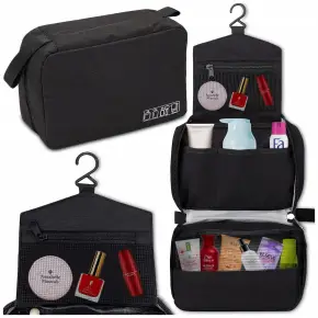 KOSMETYCZKA WISZĄCA PODR&Oacute;ŻNA ROZKŁADANA ORGANIZER MĘSKA DAMSKA Z HACZYKIEM