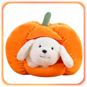 2w1 PIESEK W DOMKU Z DYNI MASKOTKA Pluszowy Pies Pluszak dla Dzieci Dziecka