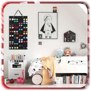 ORGANIZER NA RESORAKI AUTKA SAMOCHODZIKI 60szt HOT WHEELS PÓŁKA FILCOWY