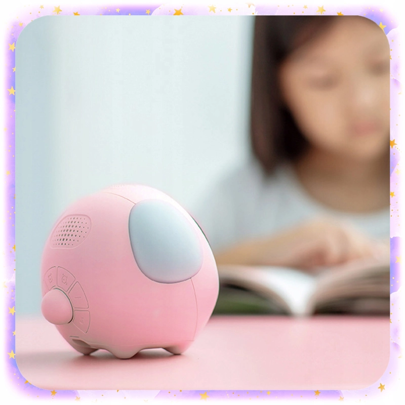 ZEGAR BUDZIK DLA DZIECI EMOJI LAMPKA NOCNA LED AKUMULATOR EMOTIKONY ALARM