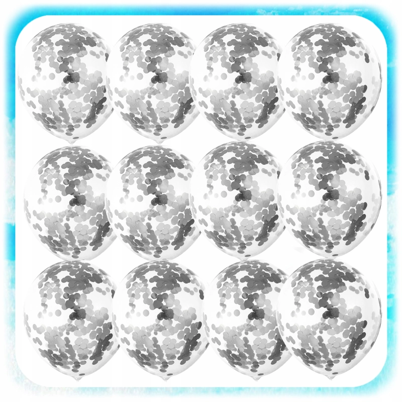 GIRLANDA BALONOWA BALONY URODZINY CHRZEST 18 NIEBIESKI ZESTAW 102SZT +TAŚMA