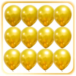 GIRLANDA BALONOWA BALONY URODZINY CHRZEST ZŁOTE BIAŁE KONFETTI TŁO 101 EL