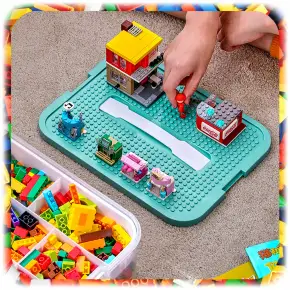 POJEMNIK NA KLOCKI LEGO PUDEŁKO 4-PIĘTROWY ORGANIZER z Przegródkami 24 L