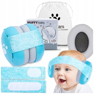 SŁUCHAWKI NAUSZNIKI OCHRONNE WYCISZAJĄCE WYGŁUSZAJĄCE DLA NIEMOWLĄT DZIECI