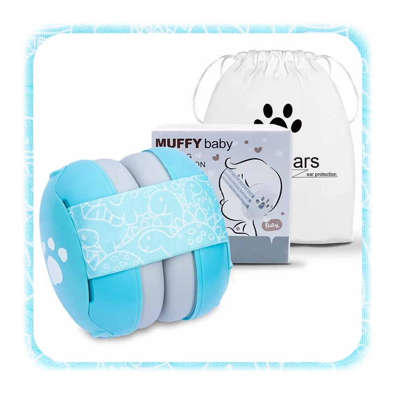 SŁUCHAWKI NAUSZNIKI OCHRONNE WYCISZAJĄCE WYGŁUSZAJĄCE DLA NIEMOWLĄT DZIECI