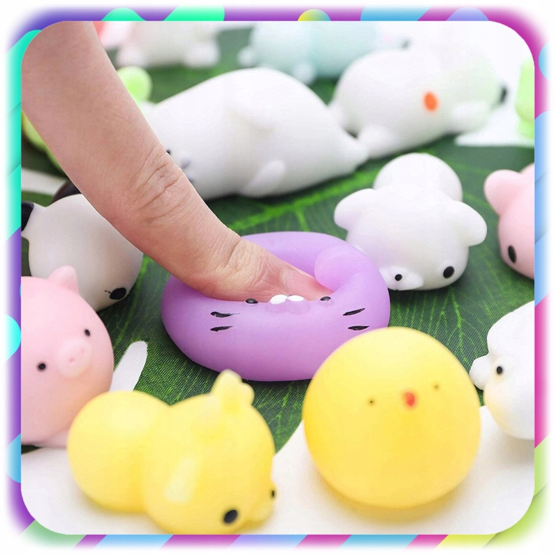 75 SZT GNIOTEK SQUISHY ANTYSTRESOWY ZABAWKA MOCHI SENSORYCZNY DLA DZIECI
