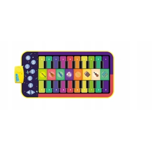 MUZYCZNA MATA DO TAŃCZENIA PIANINO Interaktywna Gra Taneczna 140x70cm XXL