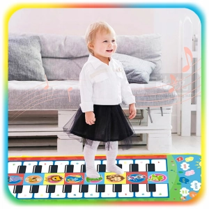 MATA MUZYCZNA TANECZNA Pianino Interaktywna Gra dla Całej Rodziny Dzieci