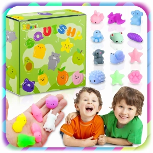 30 SZT GNIOTEK MOCHI SQUISHY ZABAWKA ANTYSTRESOWA SENSORYCZNA DLA DZIECI