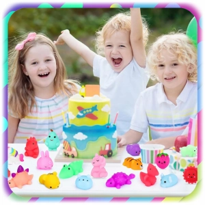 30 SZT GNIOTEK MOCHI SQUISHY ZABAWKA ANTYSTRESOWA SENSORYCZNA DLA DZIECI