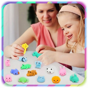 30 SZT GNIOTEK MOCHI SQUISHY ZABAWKA ANTYSTRESOWA SENSORYCZNA DLA DZIECI