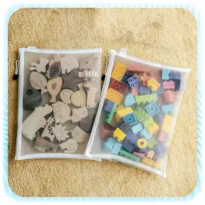 2 SZT SASZETKA ORGANIZER NA PUZZLE DOKUMENTY na Zamek Pojemniki DUŻY A4