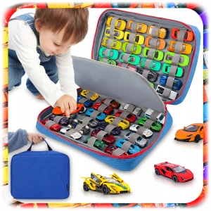 ORGANIZER NA RESORAKI 48 SZT Samochodziki Autka Walizka do HOT WHEELS Torba