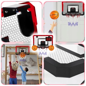 TABLICA DO KOSZYKÓWKI KOSZA NA DRZWI ZESTAW LICZENIE PUNKTÓW TARCZA + PIŁKA