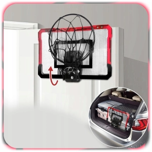 TABLICA DO KOSZYKÓWKI KOSZA NA DRZWI ZESTAW LICZENIE PUNKTÓW TARCZA + PIŁKA