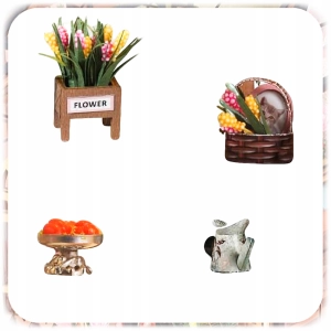 PUZZLE 3D OGRÓD BOTANICZNY MODEL DIY DREWNIANY MINIATUROWY DOMEK PREZENT