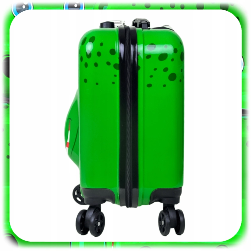 WALIZKA KABINOWA PODRÓŻNA DLA DZIECI KROKODYL BAGAŻ PODRĘCZN NA KÓŁKACH KOD